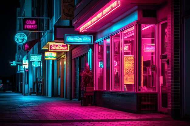 Notte al neon