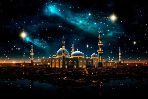 Notte e Ascensione del Profeta Muhammad dalla Mecca a Gerusalemme e sua ascensione al cielo