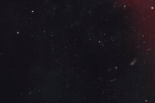 Notte splende il cielo stellato copia spazio