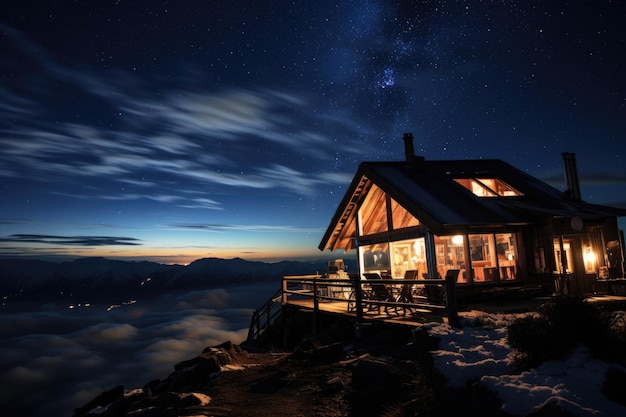 Notte stellata al Remote Mountain Observatory