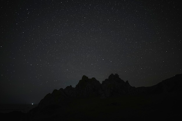 Notte stellata sulle colline del Jersey