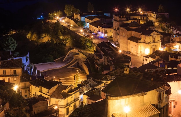 Notte Stilo villaggio Calabria Italia