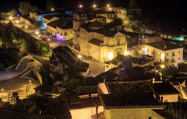 Notte Stilo villaggio Calabria Italia