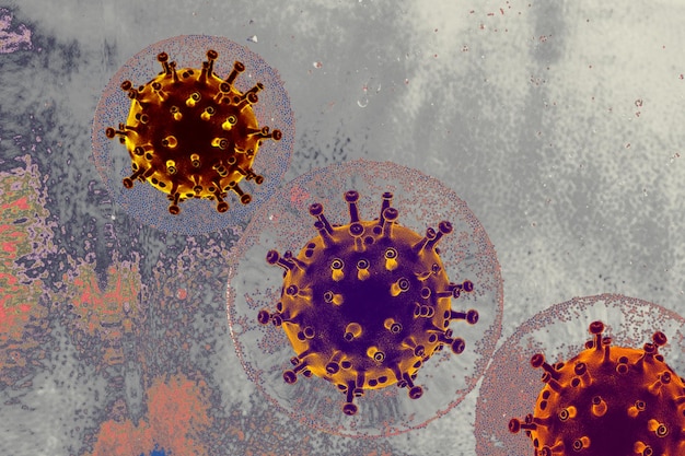 Novel Coronavirus 2019nCoV Pandemic medical health risk virologyyconcept