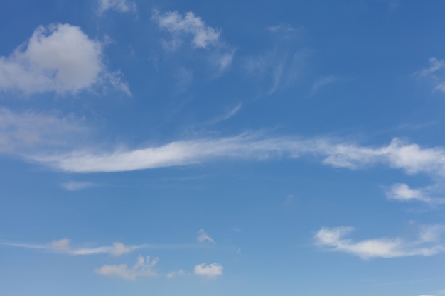 Nubi con sfondo azzurro del cielo