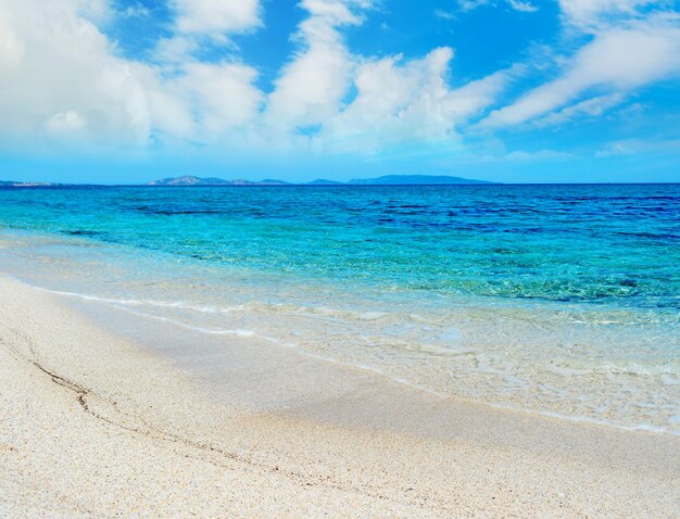 Nubi sceniche sopra Fiume Santo Sardegna