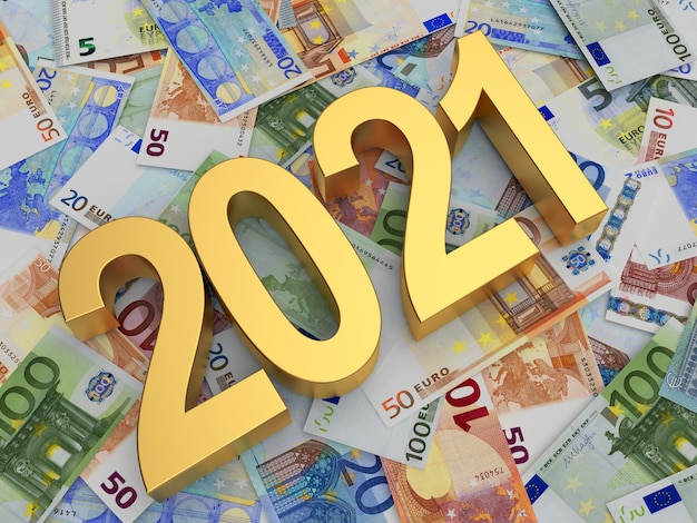 Numeri d'oro 2021 sulle banconote in euro