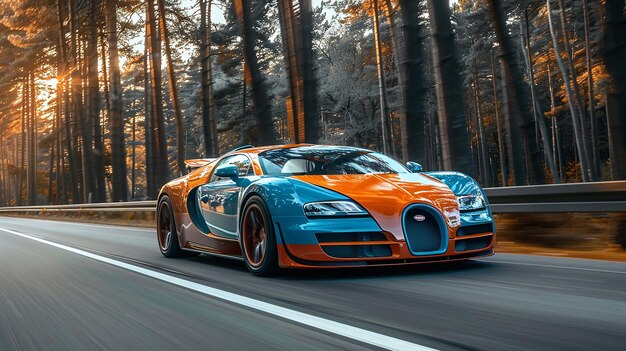 nuova carta da parati per auto Bugatti