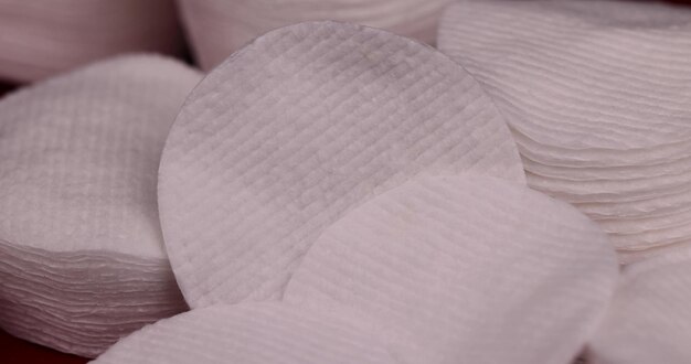 nuovi dischi cosmetici bianchi in cotone