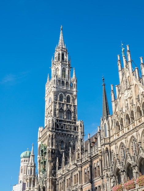 Nuovo Municipio Neues Rathaus a Monaco di Baviera in Germania