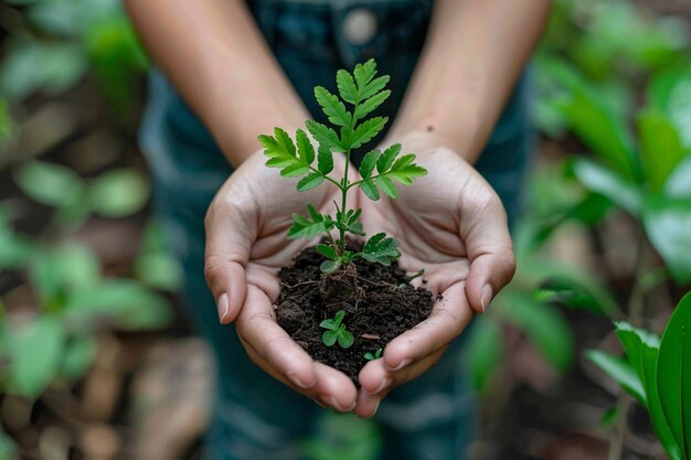 Nutrire i giovani alberi