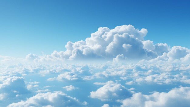 Nuvole Altocumulus sullo sfondo
