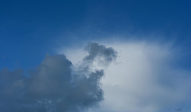 Nuvole bianche che galleggiano nel bellissimo cielo