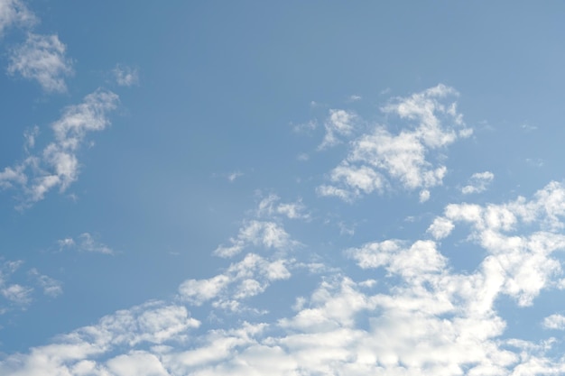 Nuvole bianche nel cielo