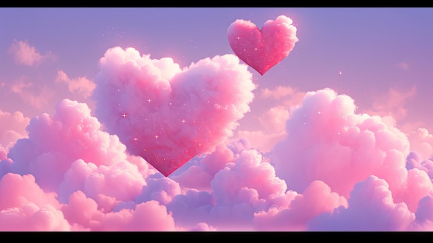 nuvole d'amore rosa