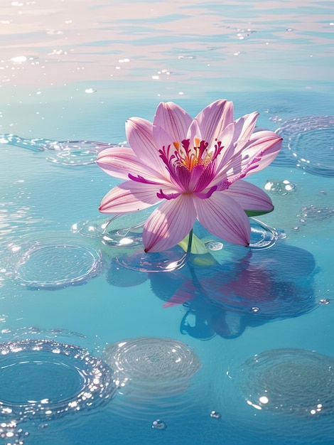 Oasi floreale Armonia tra acqua e fiori