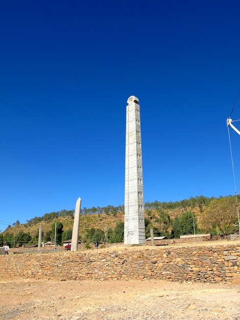 Obelischi nella città di Axum, Etiopia