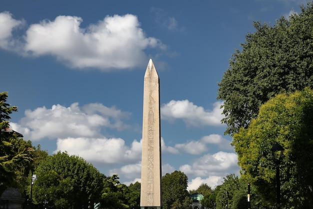 Obelisco di Teodosio nella città di Istanbul