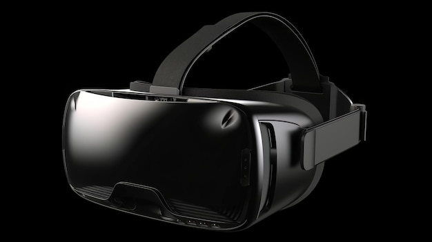 Occhiali per realtà virtuale in primo piano Ia generativa