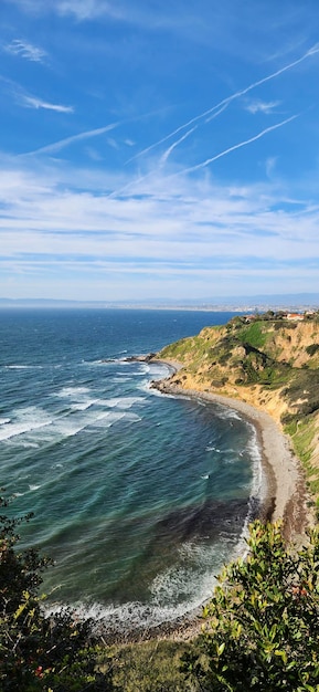 Oceano della costa della California