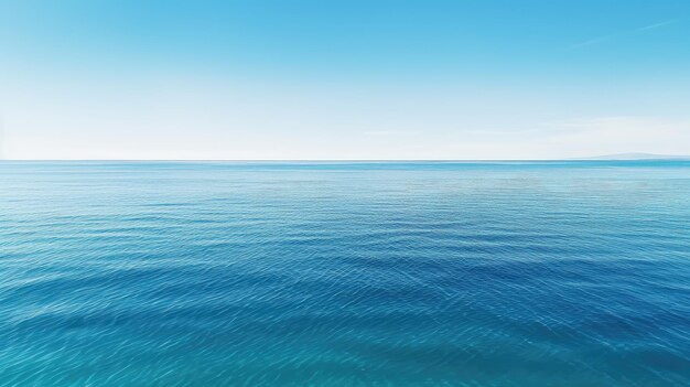 Oceano naturale bellissimo blu vista dall'alto