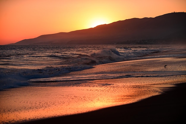 Oceano o mare Spiaggia tropicale, fondo di viaggio di vacanza.