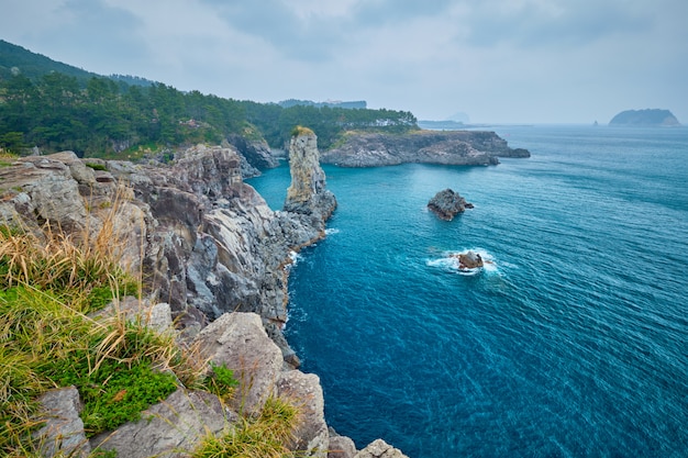 Oedolgae Rock, Jeju island, Corea del Sud