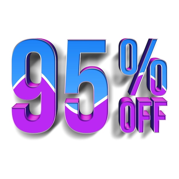 Offerte di sconto del 95% Tag con design in stile blu viola