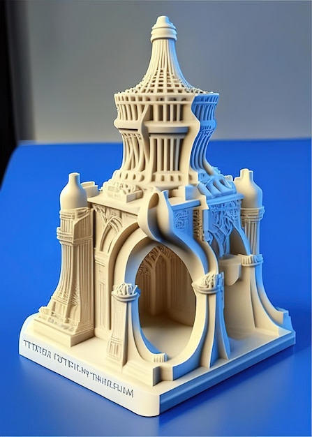 Oggetto singolo prodotto stampato in 3D