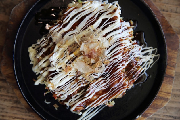 Okonomiyaki di cibo giapponese, pizza giapponese?