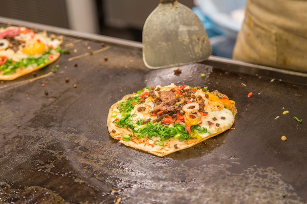 Okonomiyaki in Giappone