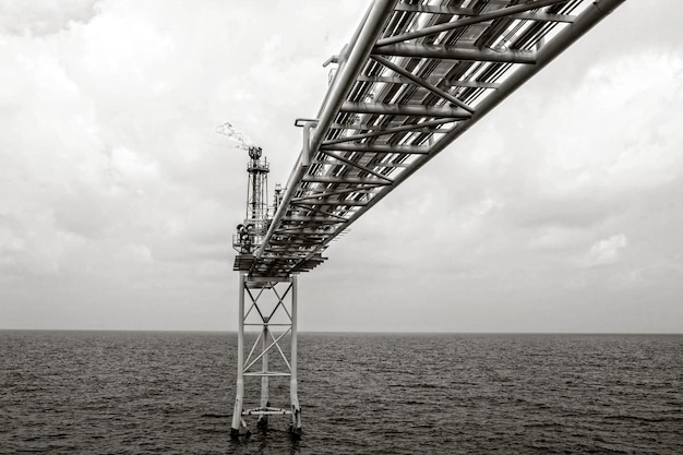 Oleodotto per la produzione di petrolio e gas dell'industria offshore