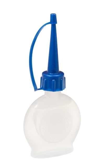 Oliatore piccolo in plastica con tappo blu