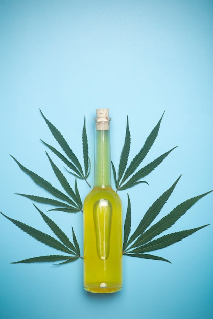 Olio di cannabis (cannabidiolo).