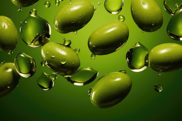 Olive verdi in olio d'oliva