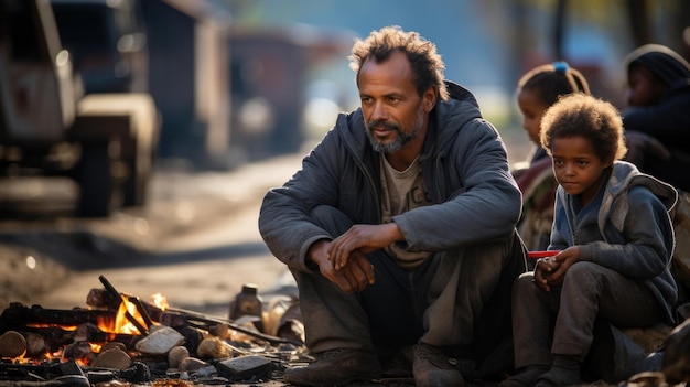 Oltre la desolazione la lotta contro la povertà in mezzo a montagne di rifiuti