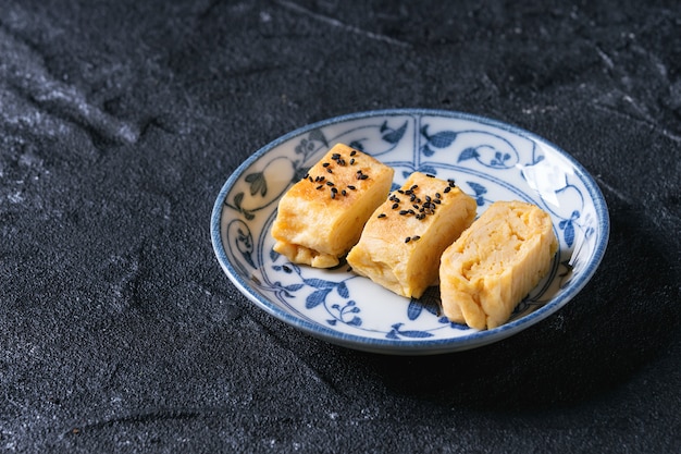 Omelette arrotolata giapponese Tamagoyaki