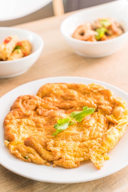 omelette o uovo sbattuto fritto