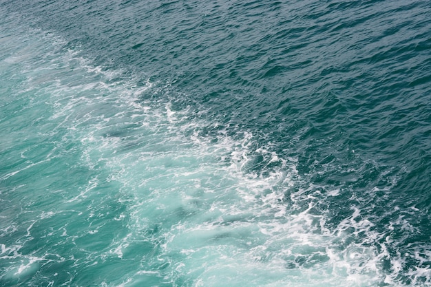onda dell&#39;acqua dalla barca