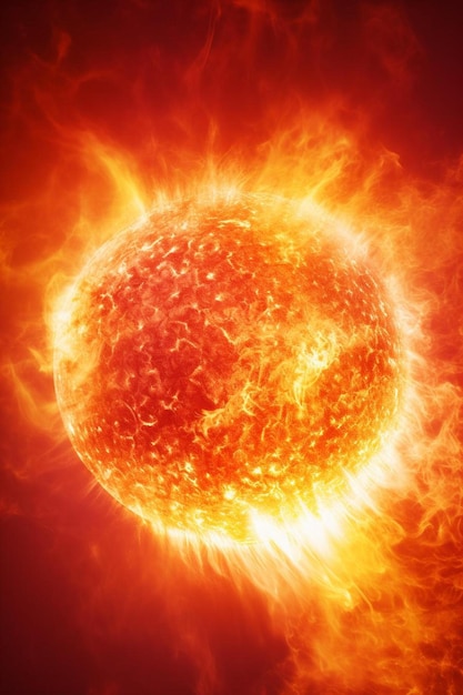 ondata di calore sole caldo