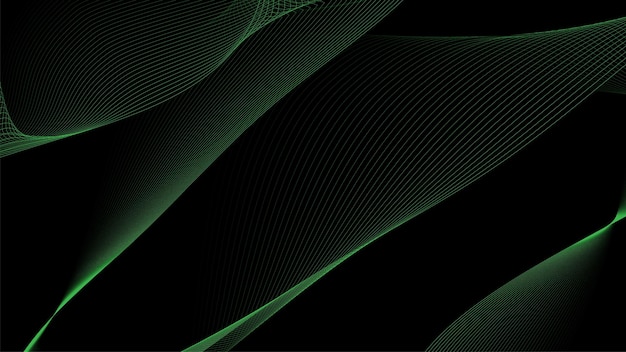 ondata nera e verde