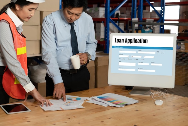 online loan application form for modish digital information collection