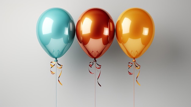 only_one_balloon_on_isolated_transparent_white_background