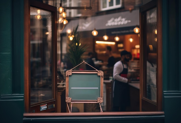 Open for Business Sandwich Board