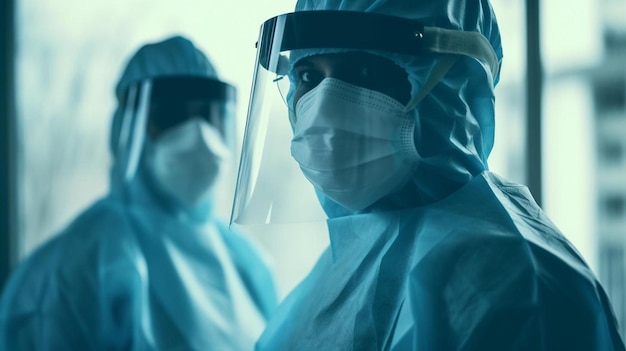 operatori sanitari nella pandemia di coronavirus covid