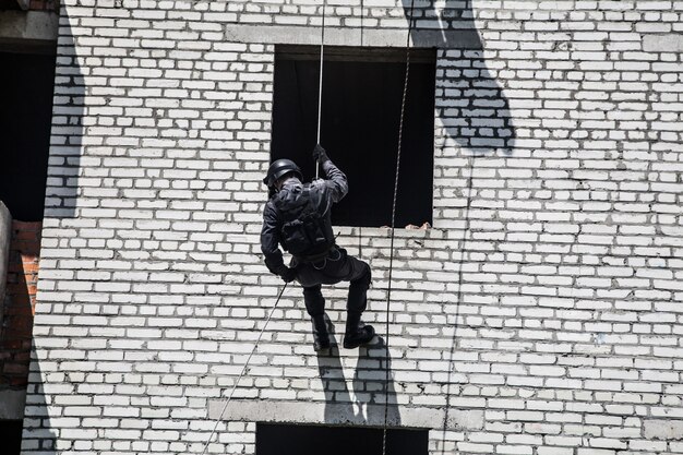 Operazione di assalto della polizia