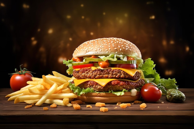 Opzioni vegetariane di fast food