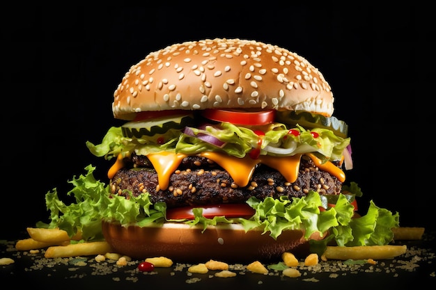 Opzioni vegetariane di fast food