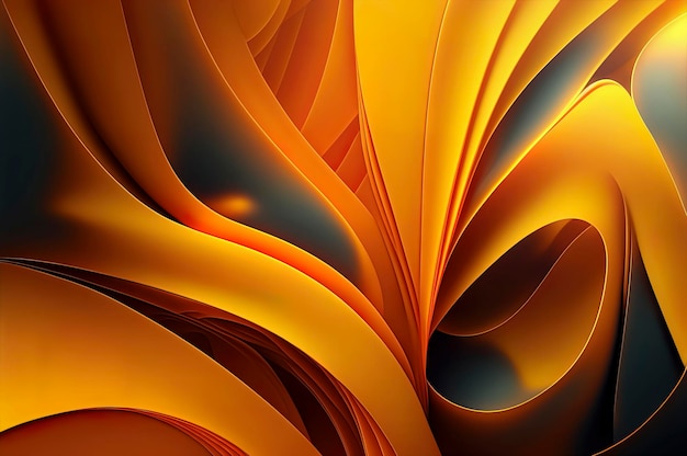 Orange abstract wave wallpaper sfondo arancione colore arancione