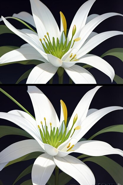 Orchidee bianche Fotografia HD fiori carta da parati sfondo illustrazione materiale di progettazione